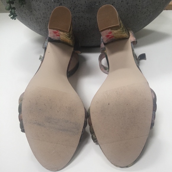 Madden Girl 8.5 Brena Floral Block Heel - Picture 7 of 8